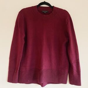 Banana Republic Red Maroon‎ Cotton Sweater